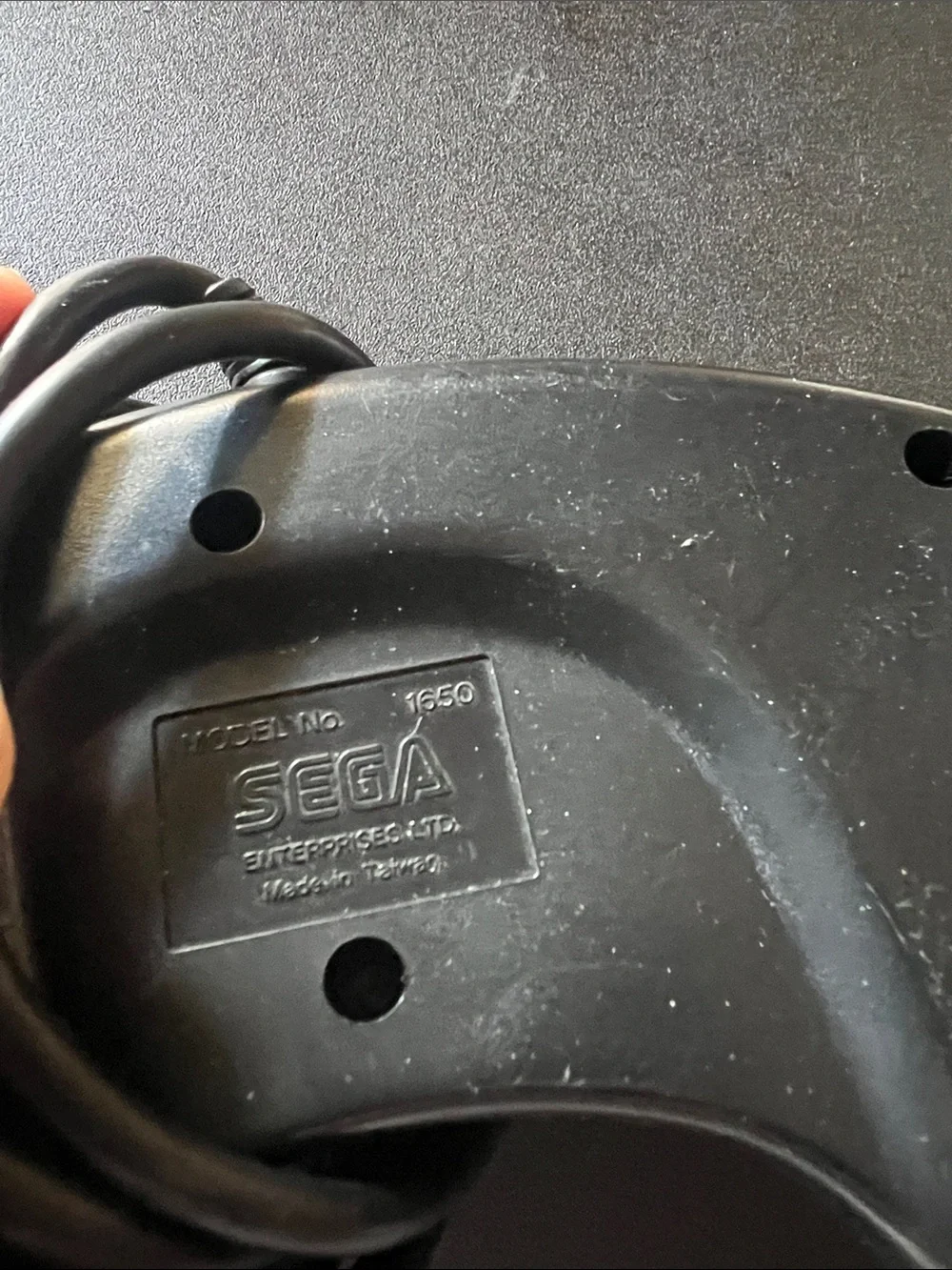 Official Sega Genesis 3 Button Controller Model 1650 OEM (1989) Gamepad z13